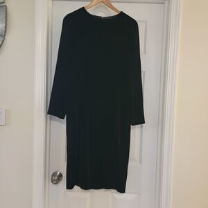 Vintage Oscar de la Renta Black Velvet Dress size 6
